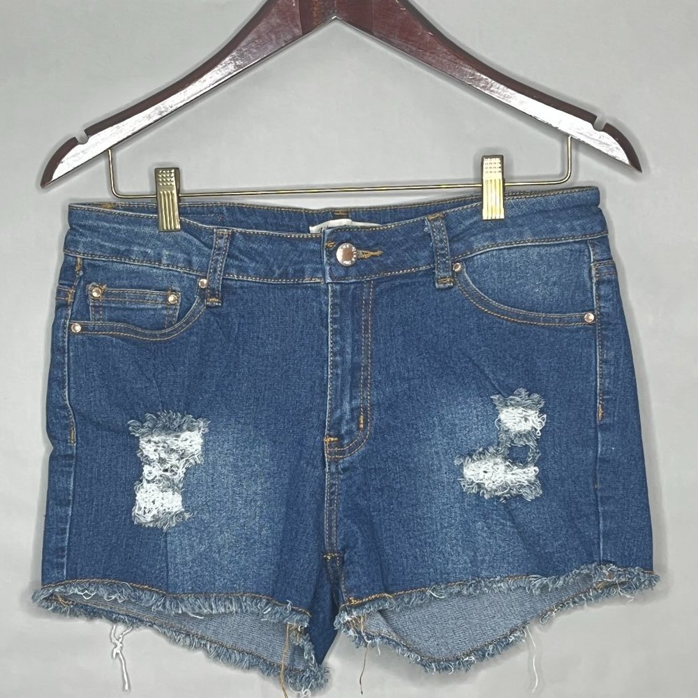 Vins Me Vintage Jean Shorts, Size 15